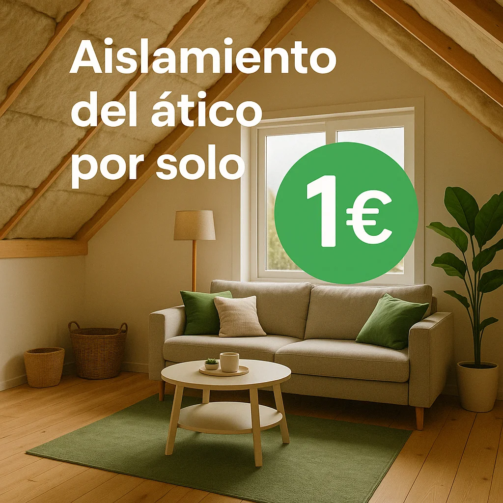 Oferta de aislamiento por 1 euro
